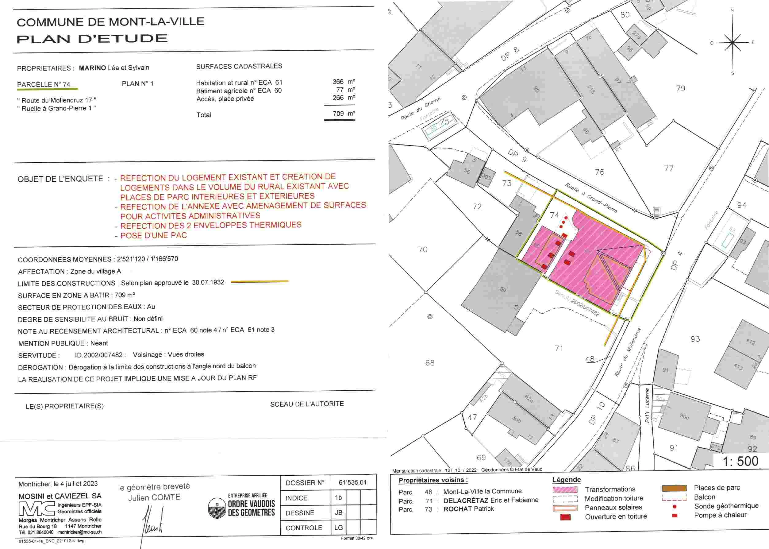 Maison de caractère à vendre – 7 logements - 2 buro/comm Mont-la-Ville (1148) — photo 5
