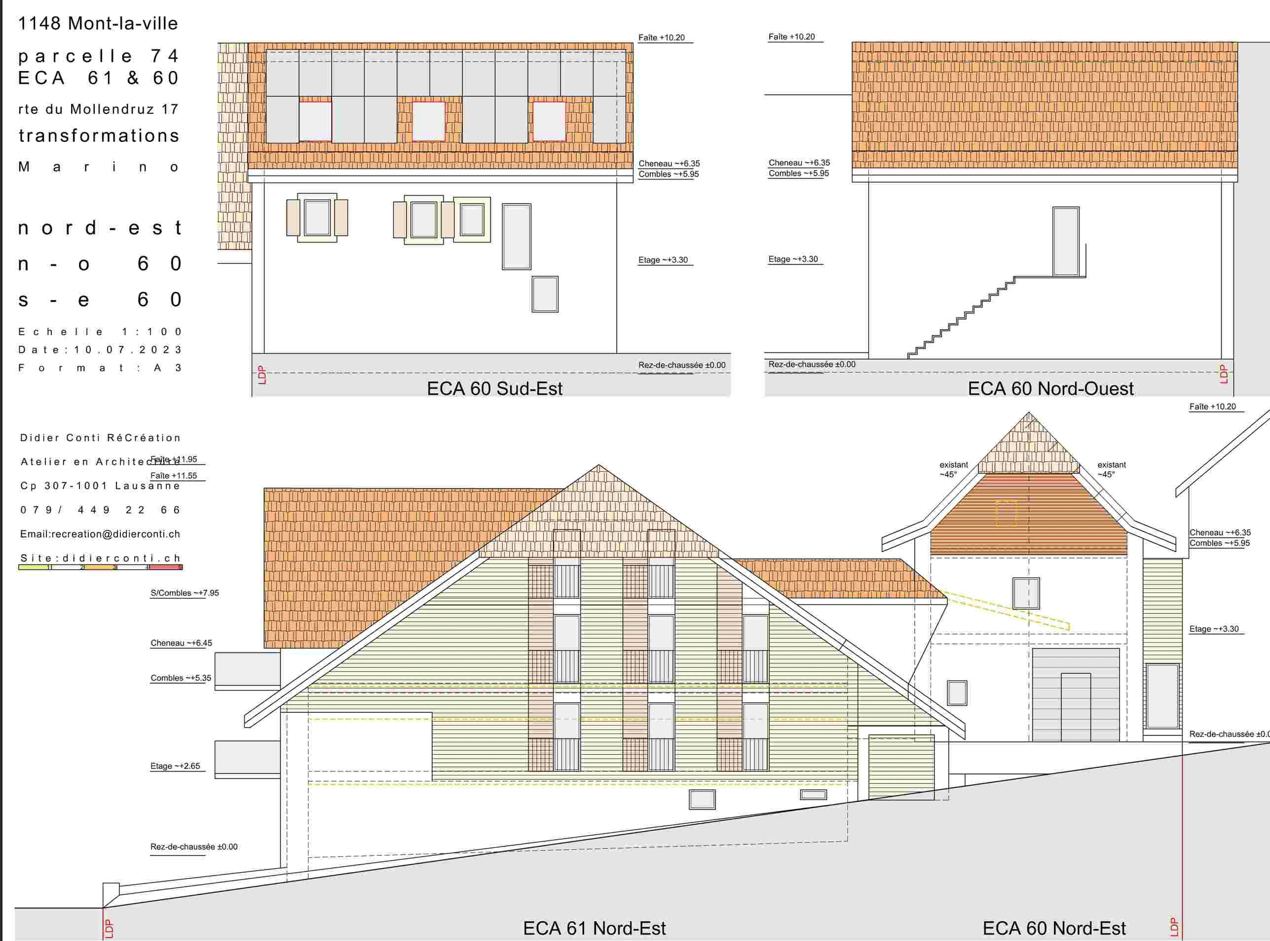 Maison de caractère à vendre – 7 logements - 2 buro/comm Mont-la-Ville (1148) — photo 10