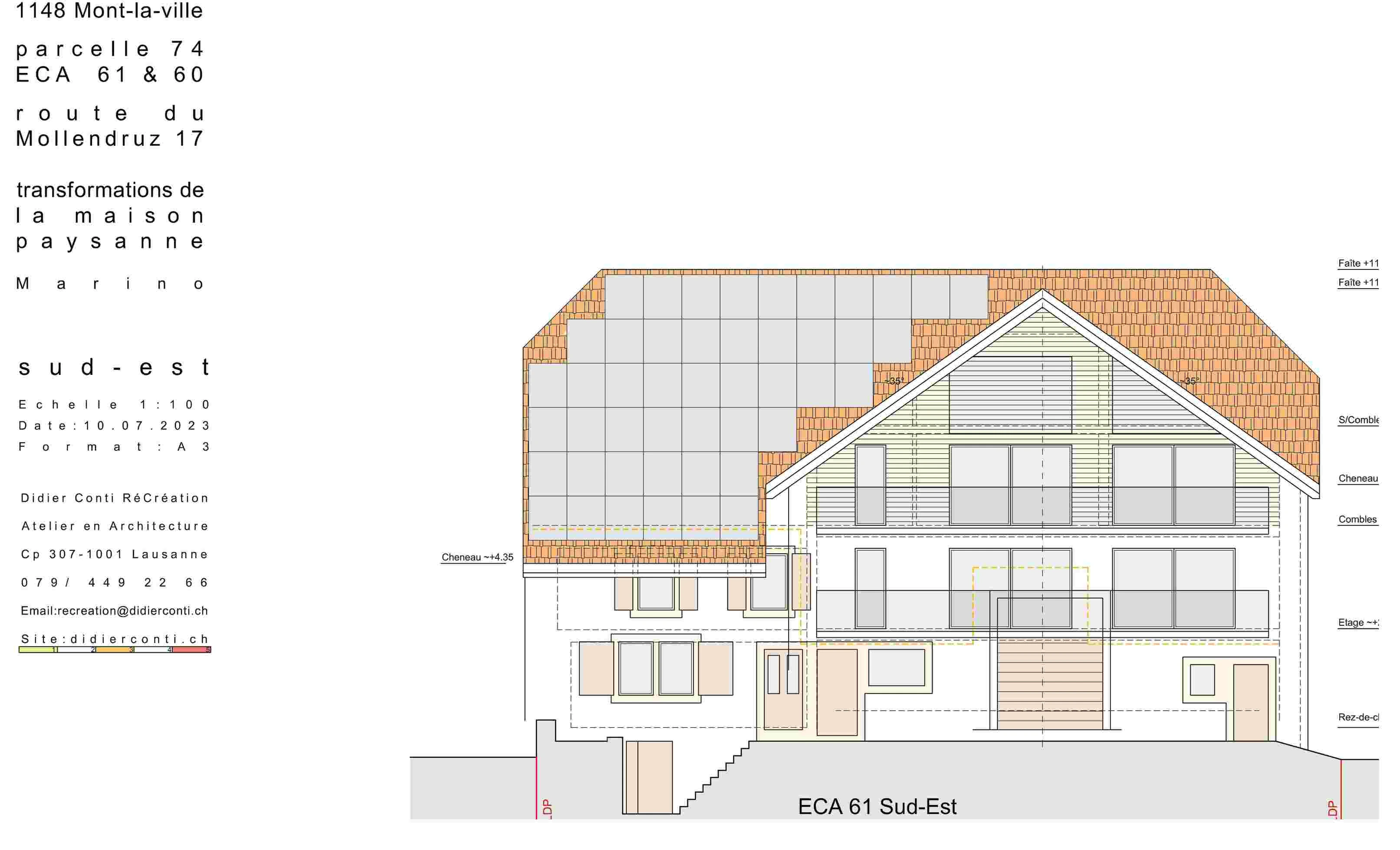 Maison de caractère à vendre – 7 logements - 2 buro/comm Mont-la-Ville (1148) — photo 11