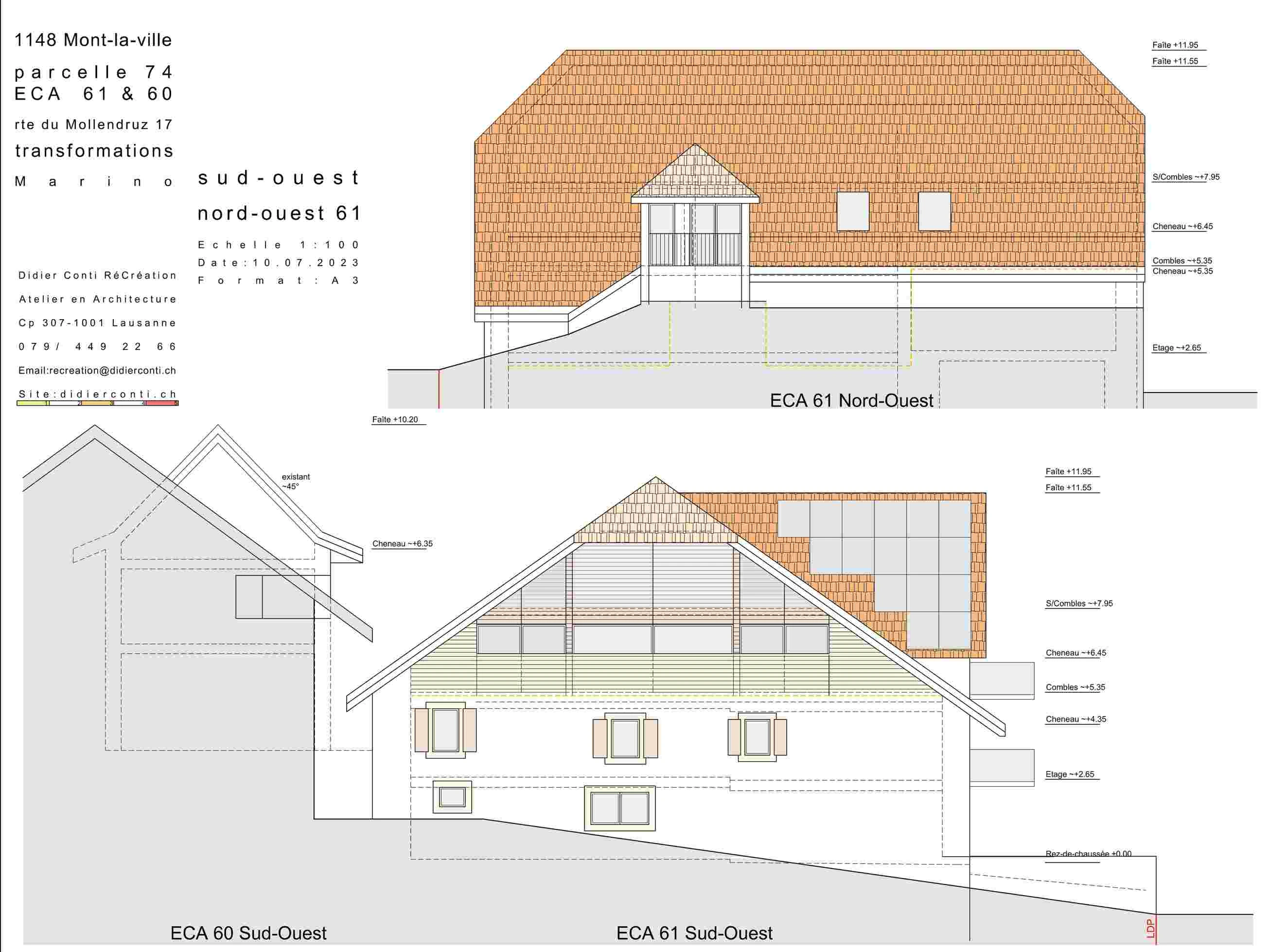 Maison de caractère à vendre – 7 logements - 2 buro/comm Mont-la-Ville (1148) — photo 12