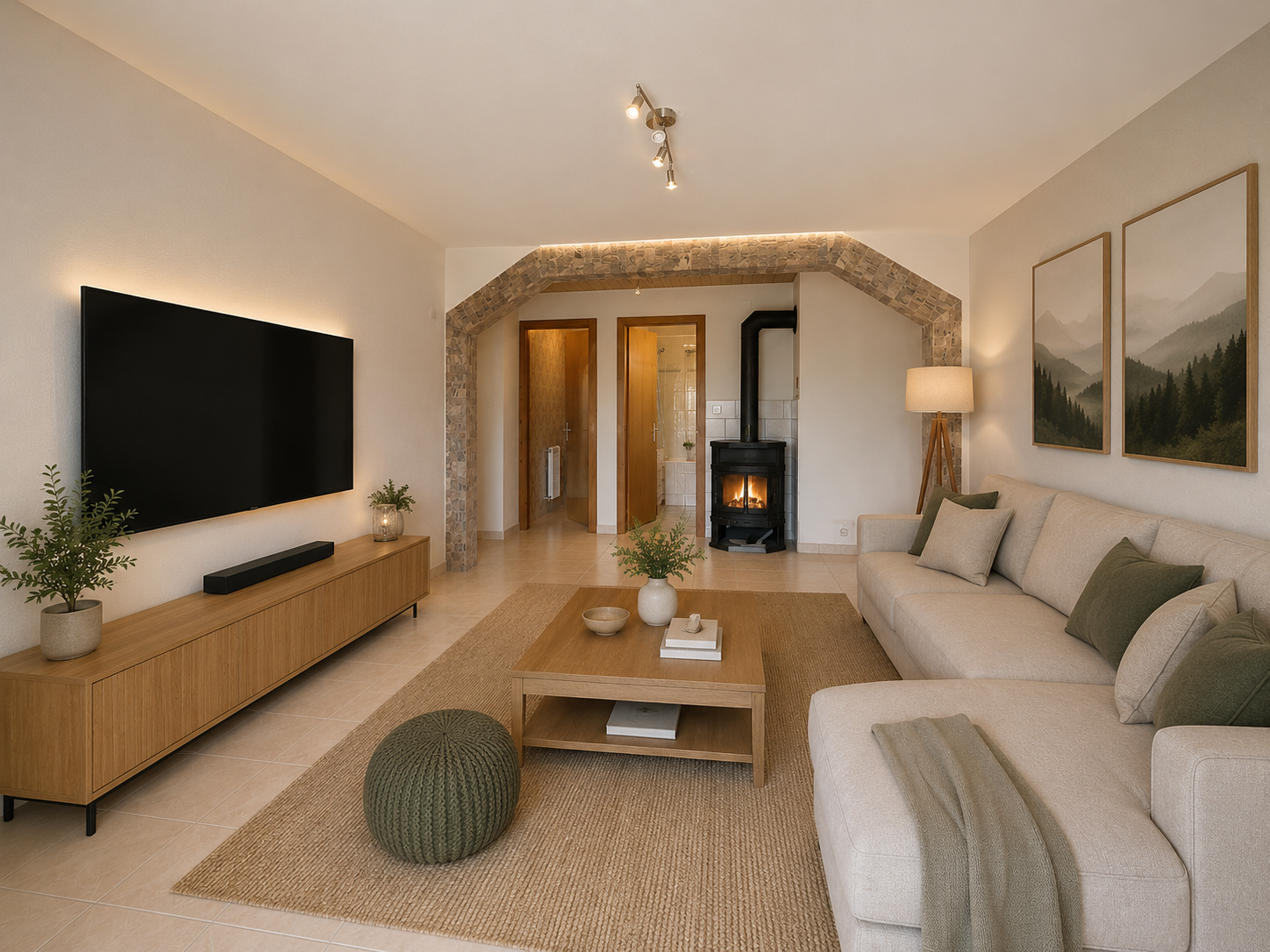Pied à terre à rénover au coeur des 4 Vallées — photo 4
